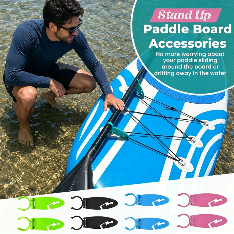 Fishing Boat Paddle - Stand Up Paddle Board Clips Double