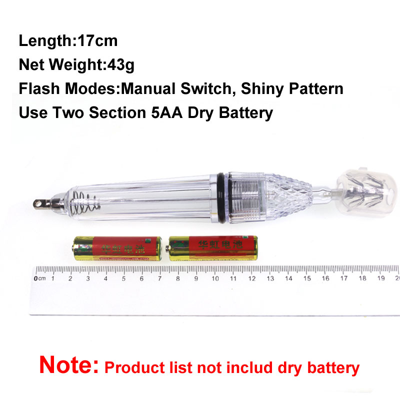1pc 12cm 17cm 5AA Battery LED  - Fishing Boat Navigation Light 리뷰 및 가격