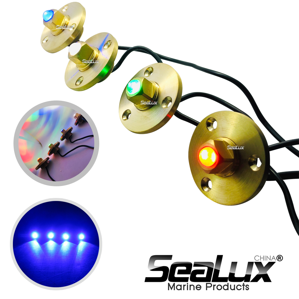 Sealux Brass drain plug LED li - Fishing Boat Navigation Light 리뷰 및 가격