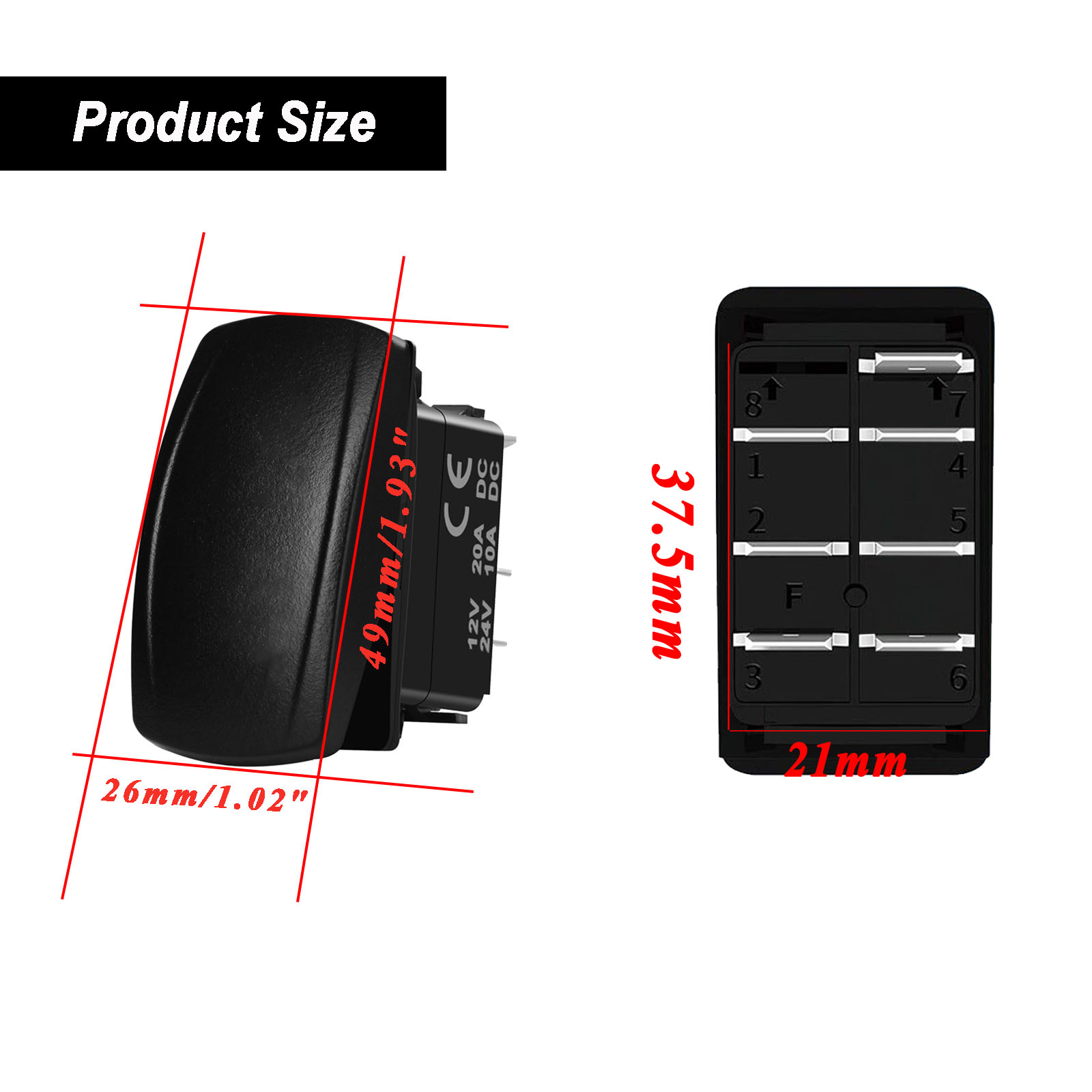 12V/24V Waterproof Backlit Mar - Fishing Boat Navigation Light 리뷰 및 가격