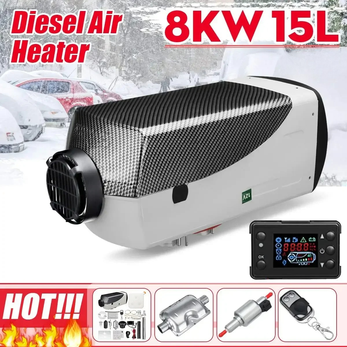 5-8KW Car Heater Diesel Air He - Fishing Boat Trailer 리뷰 및 가격
