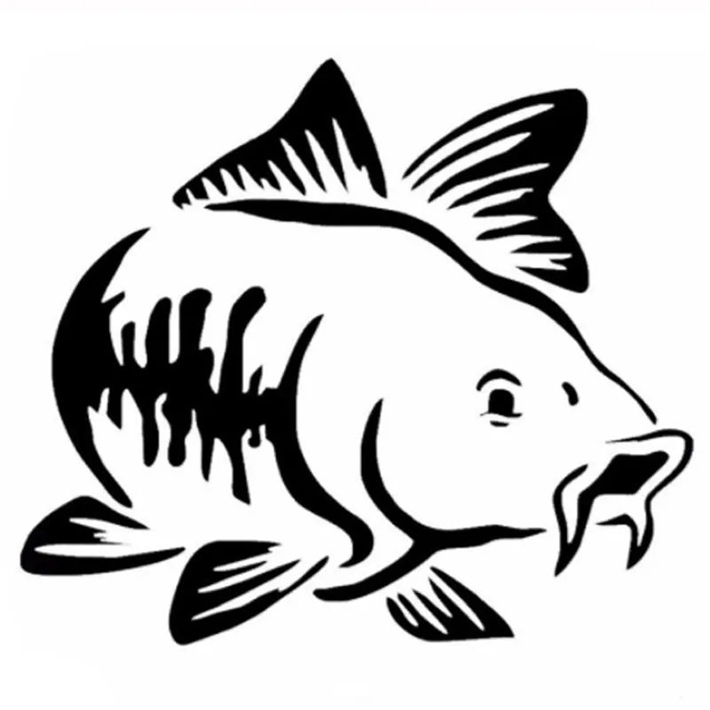 Car Sticker Cartoon Carp Fishi - Fishing Boat Inflatable 리뷰 및 가격