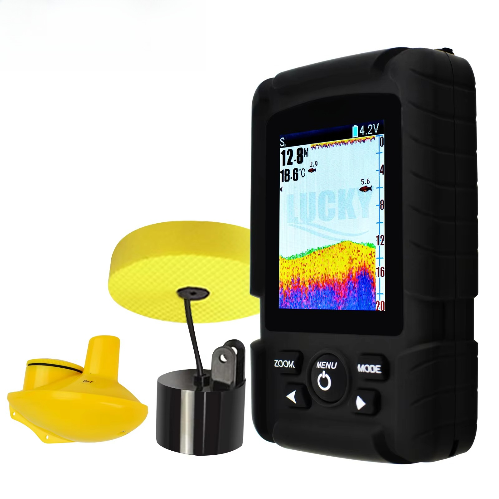 2-in-1 Wireless & Wired Fish F - Fishing Boat Depth Finder 리뷰 및 가격
