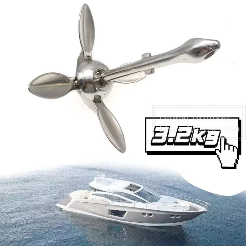 3.2KG/4KG Boat Stainless Steel - Fishing Boat Anchor 리뷰 및 가격
