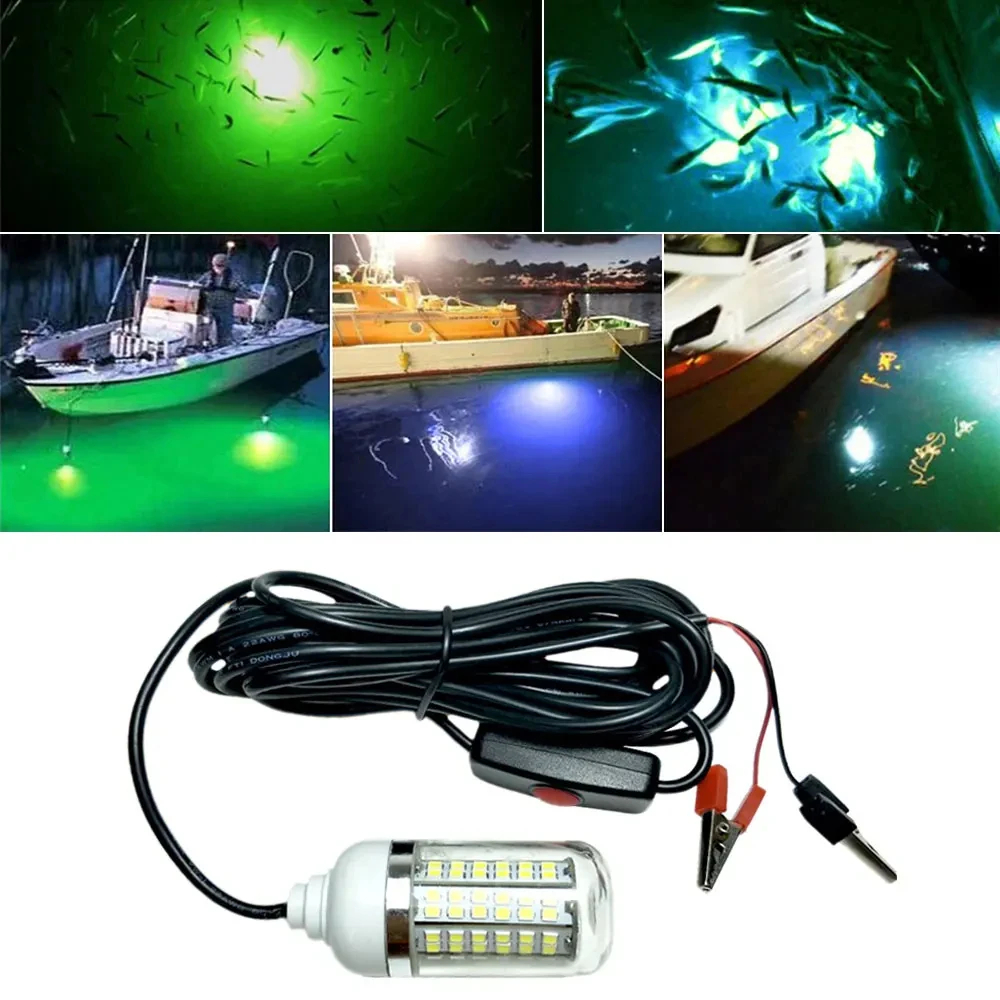12V Underwater Lamp 15W 108 LE - Fishing Boat Navigation Light 리뷰 및 가격