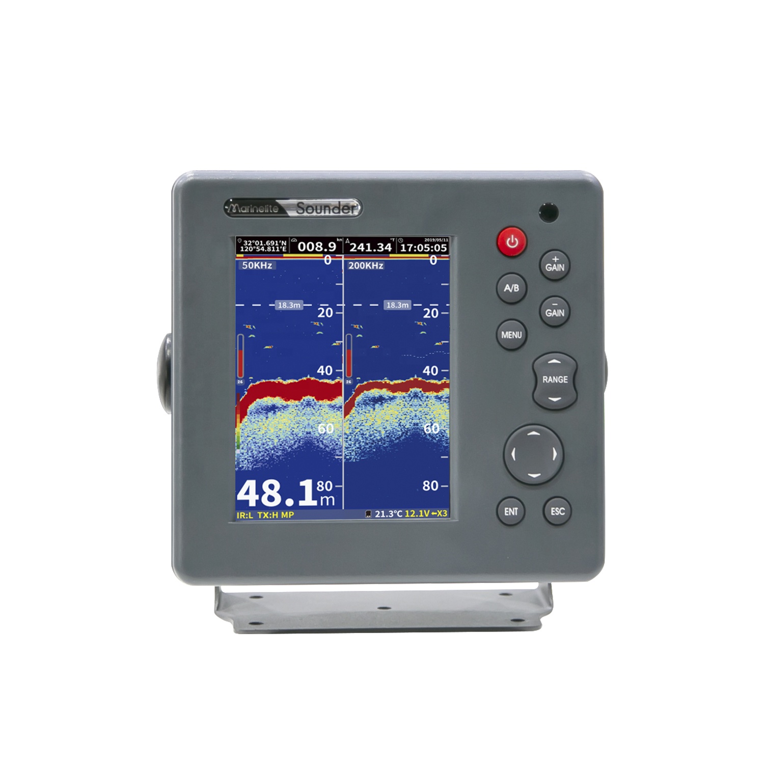 Commercial 6-inch Fish Finder  - Fishing Boat Depth Finder 리뷰 및 가격