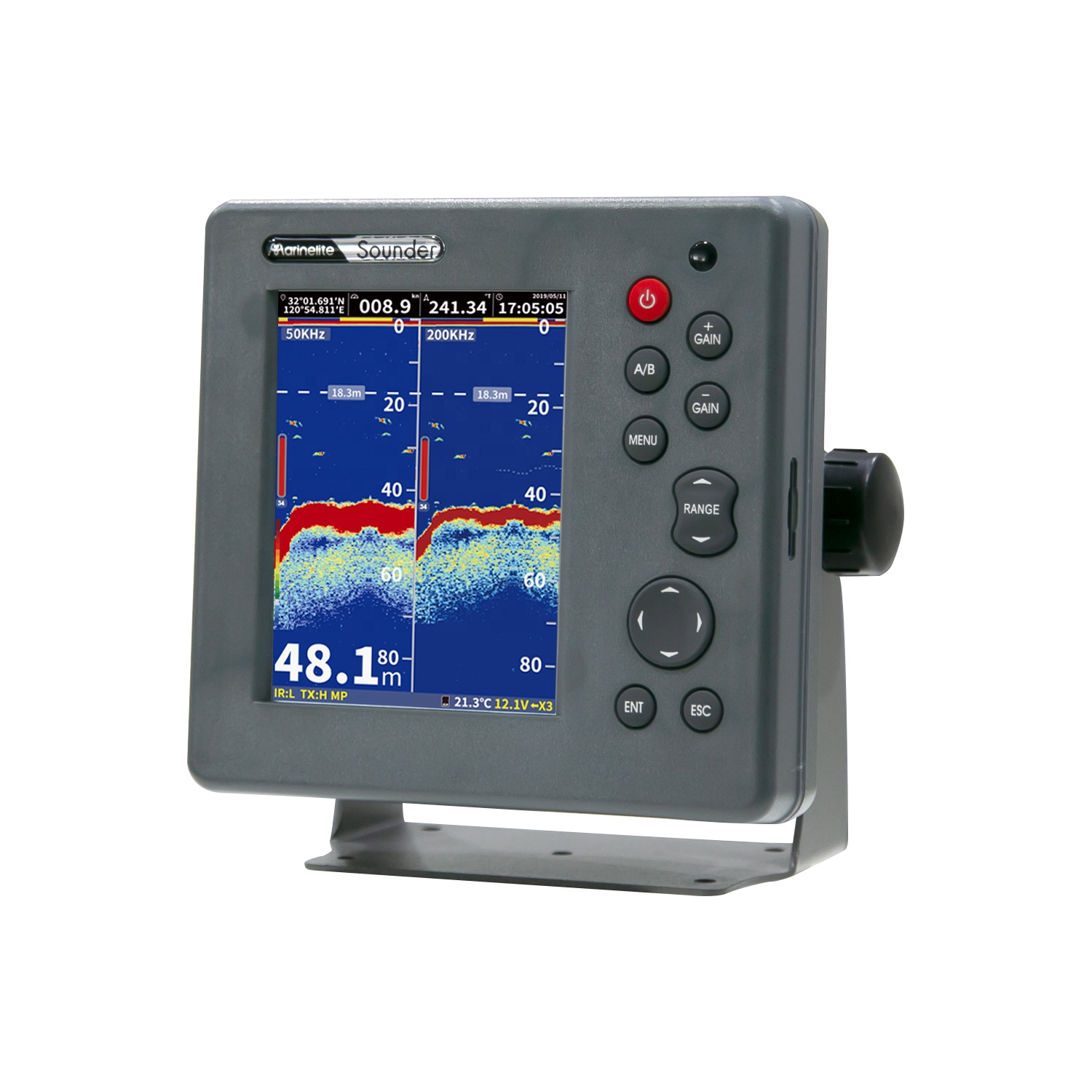 Commercial 6-inch Fish Finder  - Fishing Boat Depth Finder 리뷰 및 가격