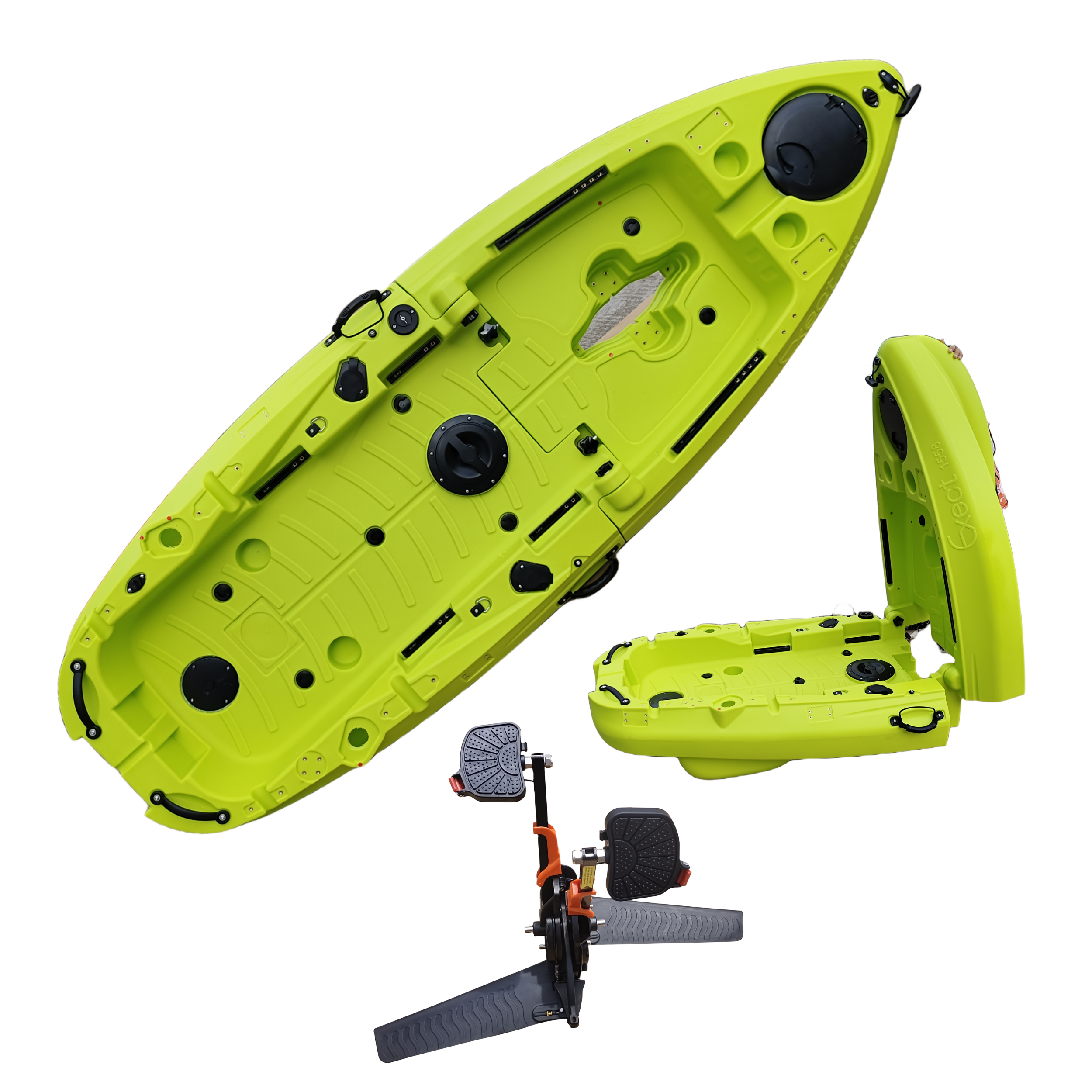 Plastic Kayak Pedal Kayak Fish - Fishing Boat Seat 리뷰 및 가격