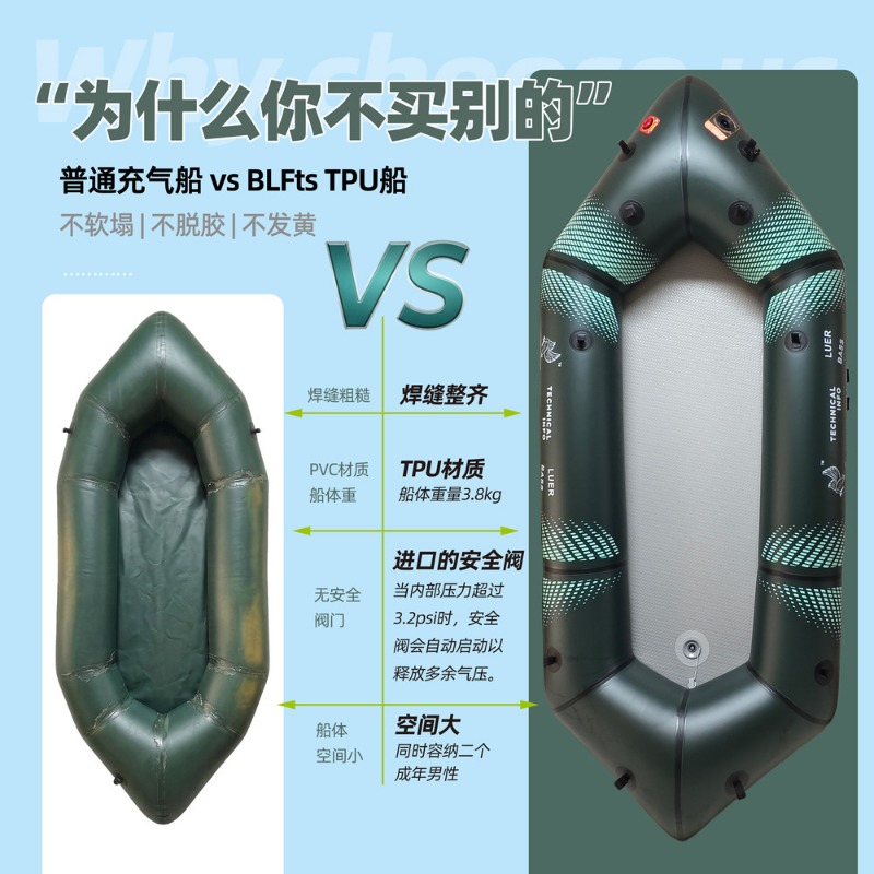 BLFst Fly Fishing Boat TPU Bac - Fishing Boat Inflatable 리뷰 및 가격