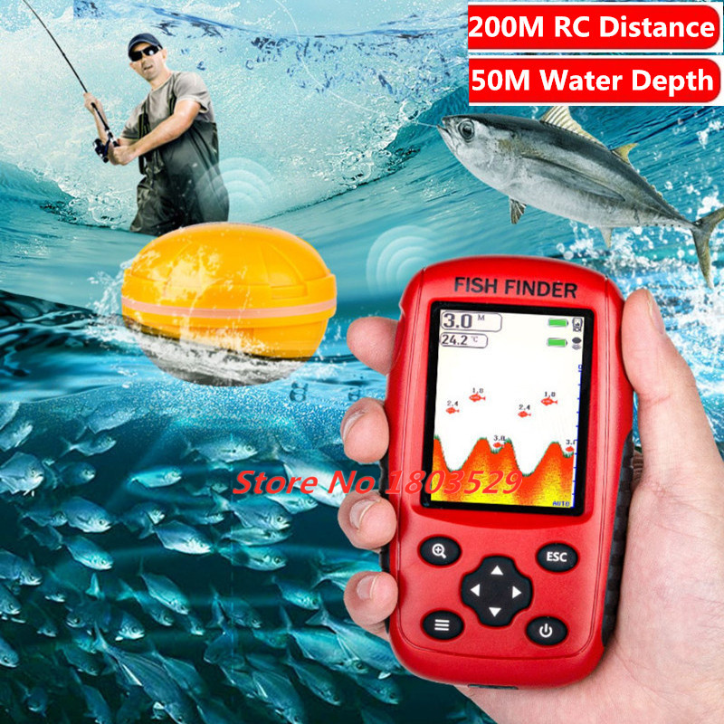 Update 200M Portable Sonar Fis - Fishing Boat Depth Finder 리뷰 및 가격