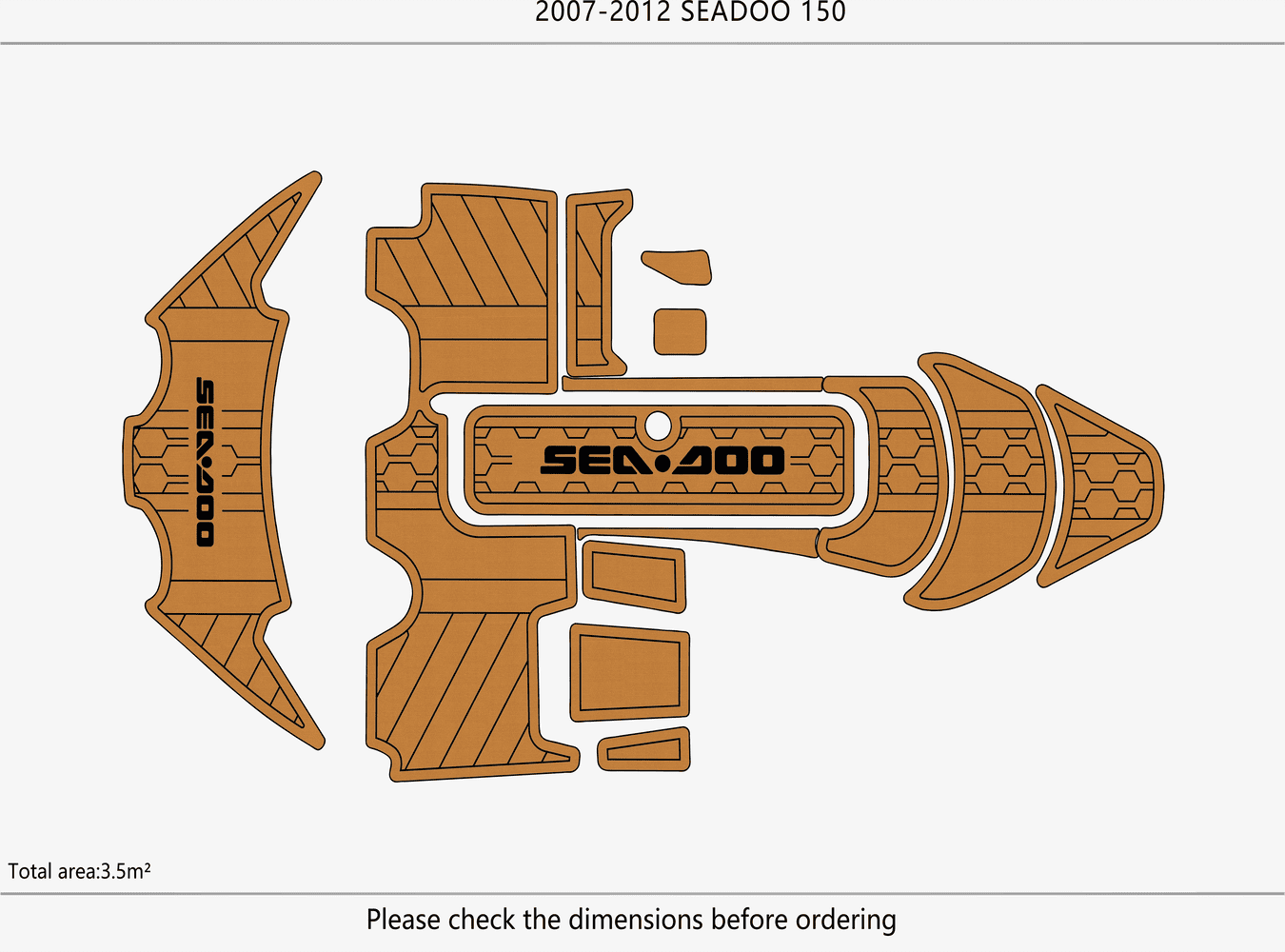 2007-2012 Sea Doo 150  Speedst - Fishing Boat Fiberglass 리뷰 및 가격