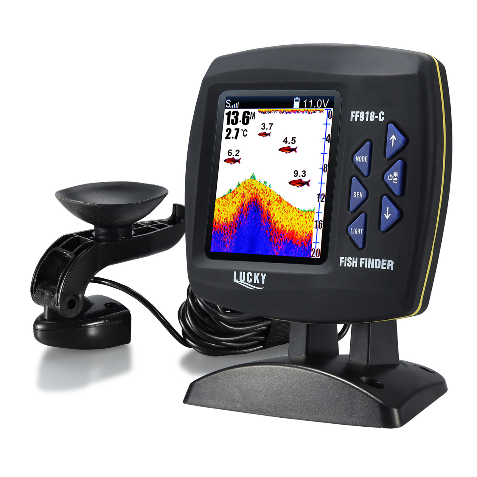 Portable Fish Finder Wireless  - Fishing Boat Depth Finder 리뷰 및 가격