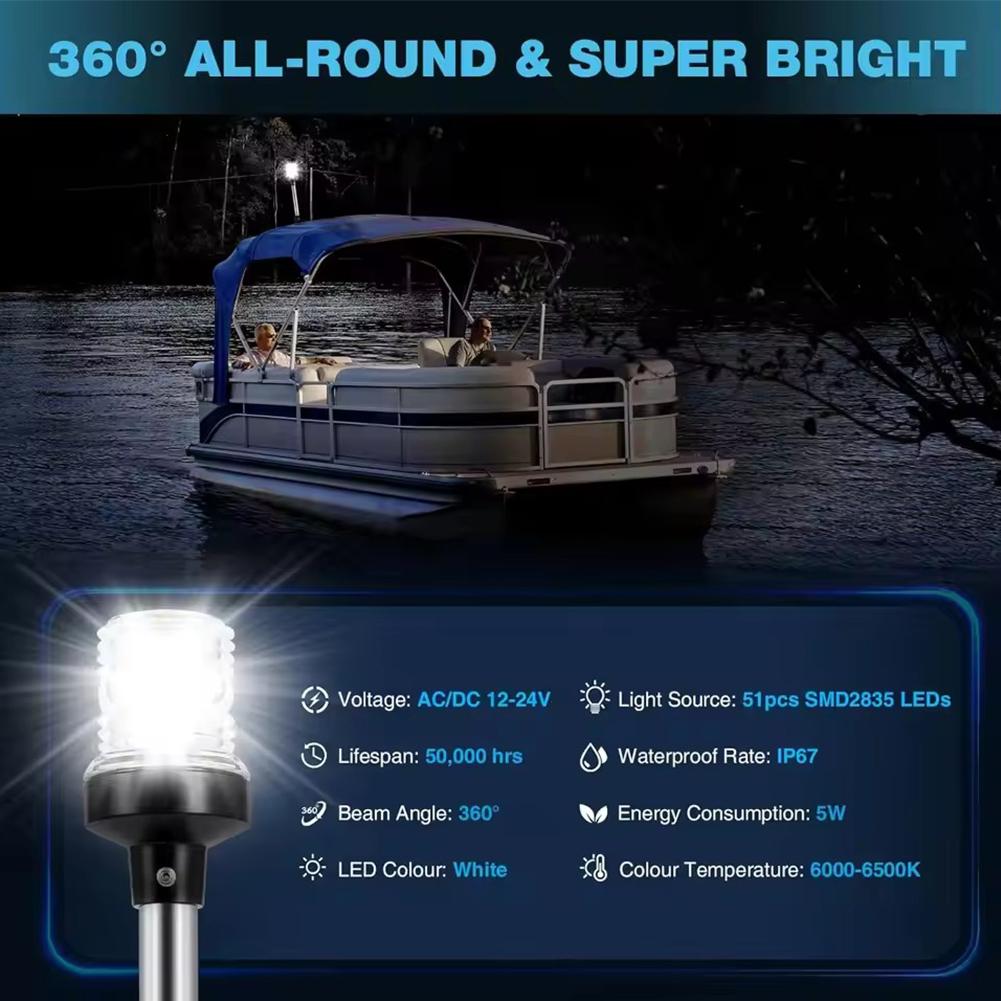 Anchor Light Boat Stern Light  - Fishing Boat Anchor 리뷰 및 가격