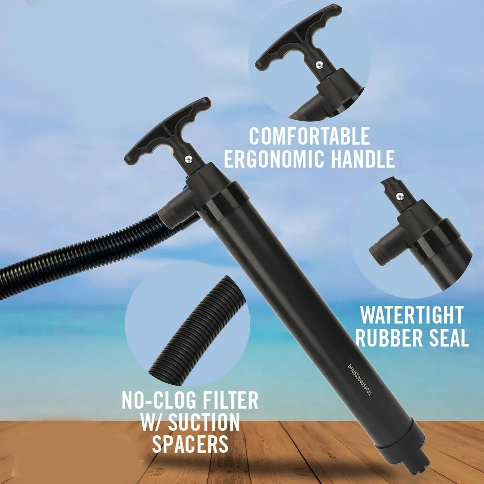 Manual Bilge Pump With Hose Po - Fishing Boat Bilge Pump 리뷰 및 가격