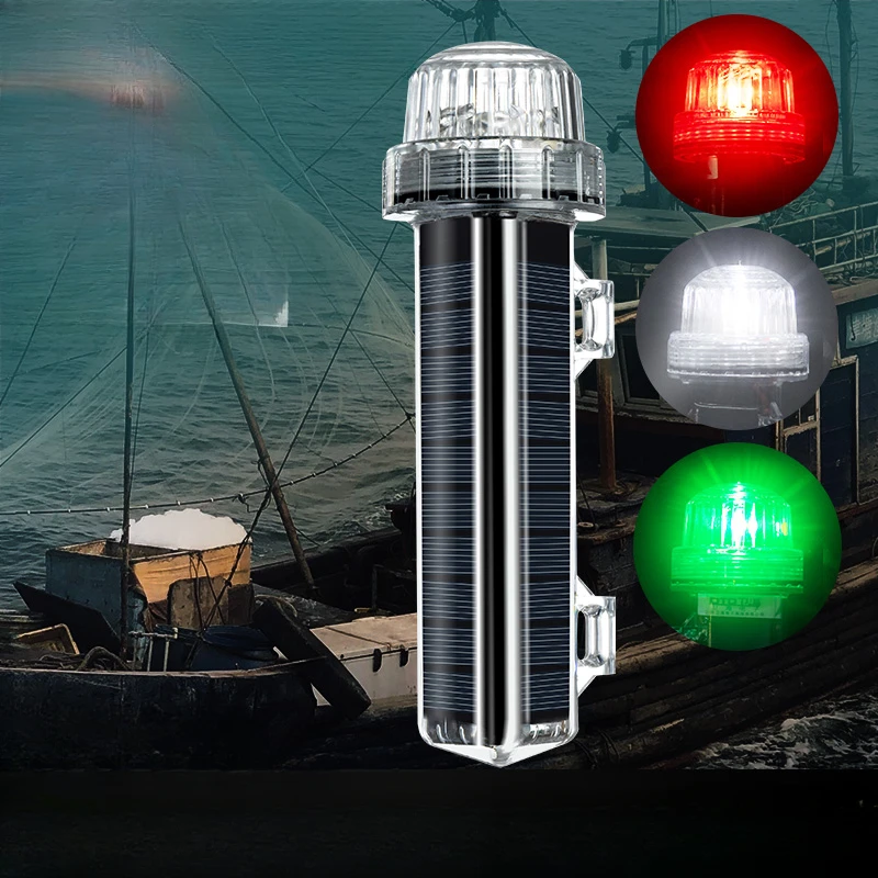New Solar Ocean Signal Light N - Fishing Boat Navigation Light 리뷰 및 가격
