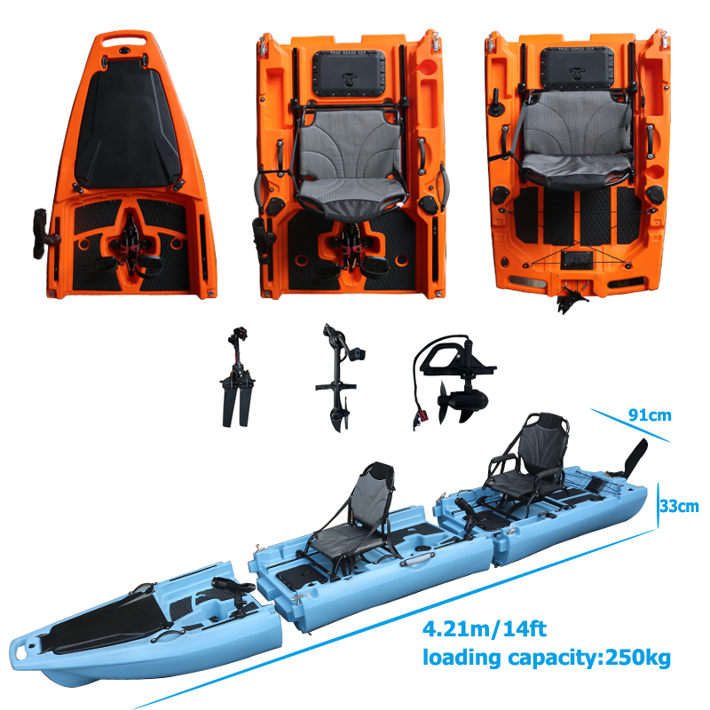 14FT 2 Person Detachable  Peda - Fishing Boat Seat 리뷰 및 가격