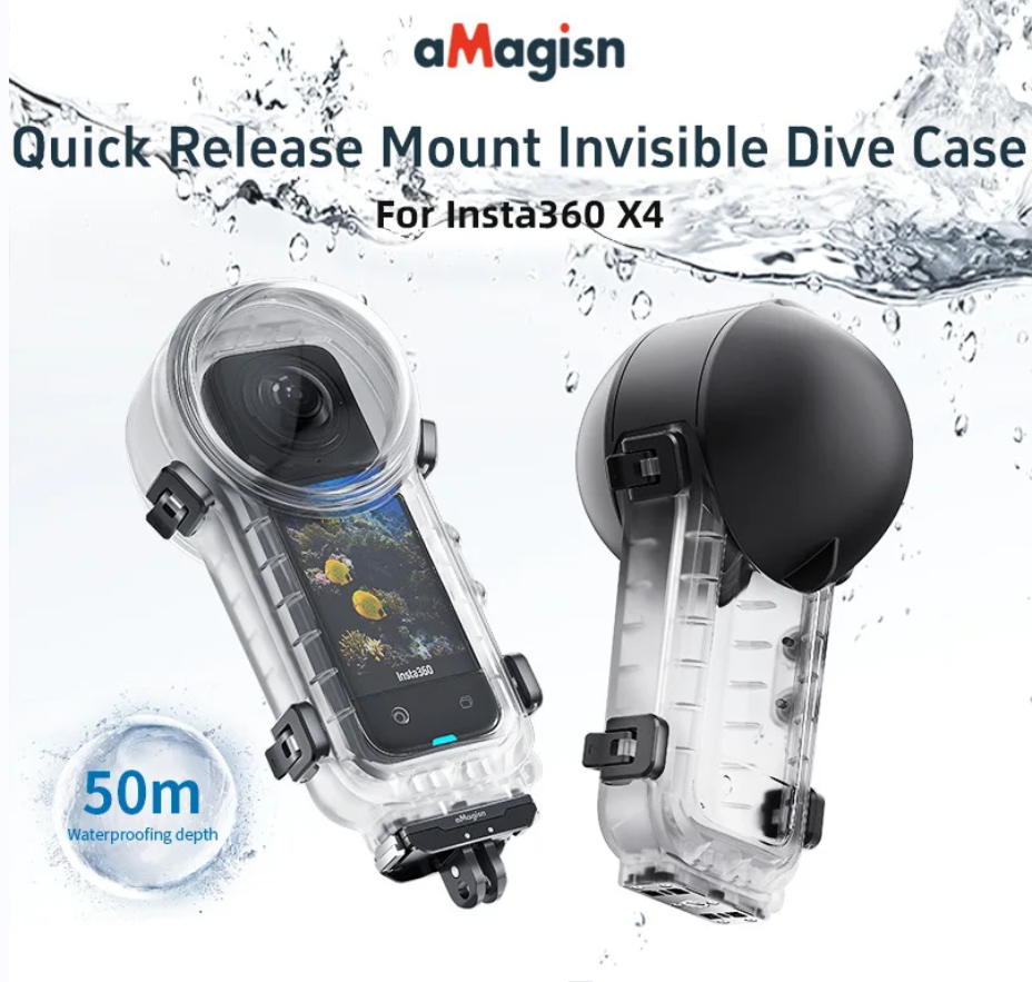 aMagisn For Insta360 X4 50M In - Fishing Boat Cover 리뷰 및 가격