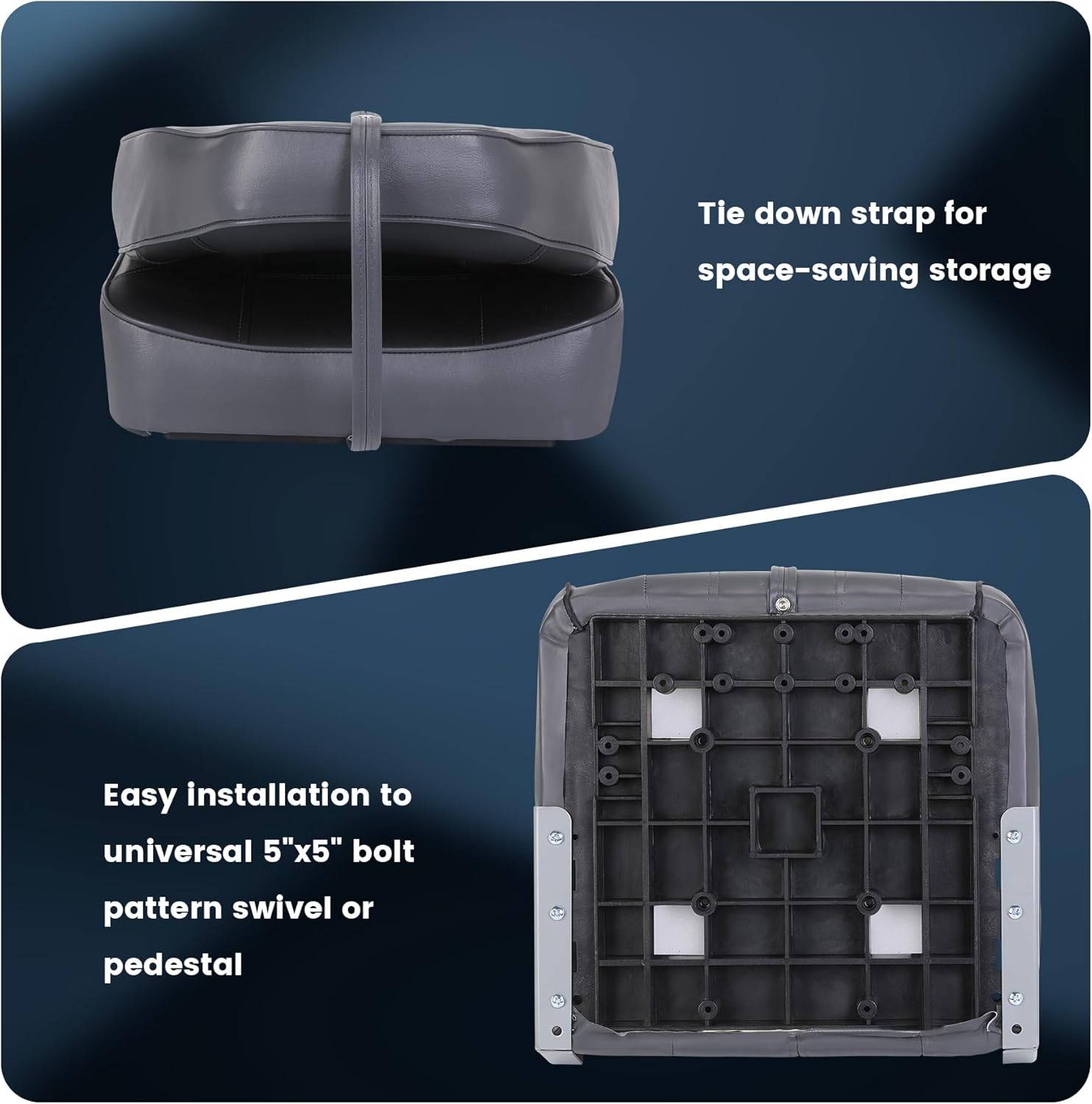 2 Pack Folding Boat Seats, Hig - Fishing Boat Seat 리뷰 및 가격