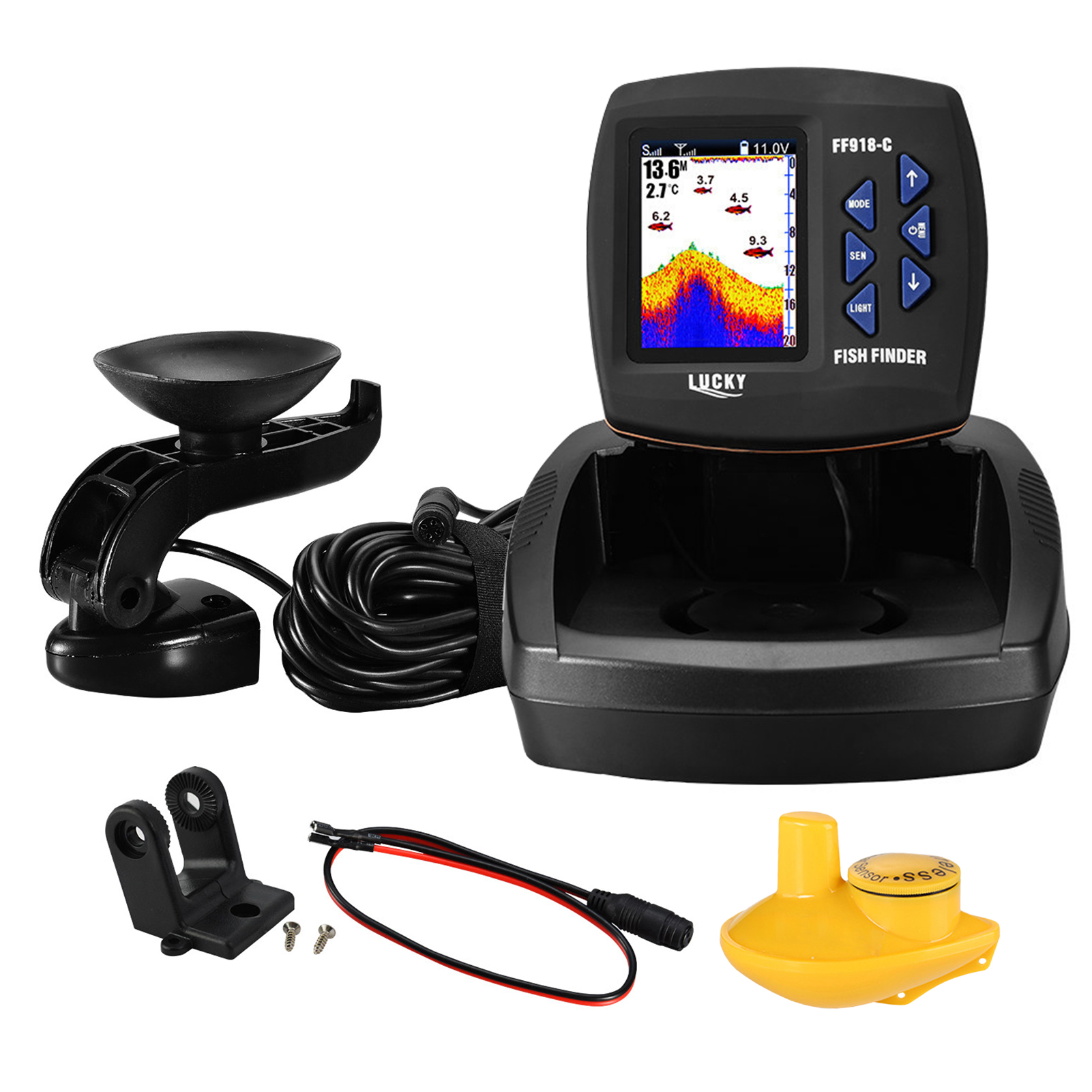 Portable Fish Finder Wireless  - Fishing Boat Depth Finder 리뷰 및 가격