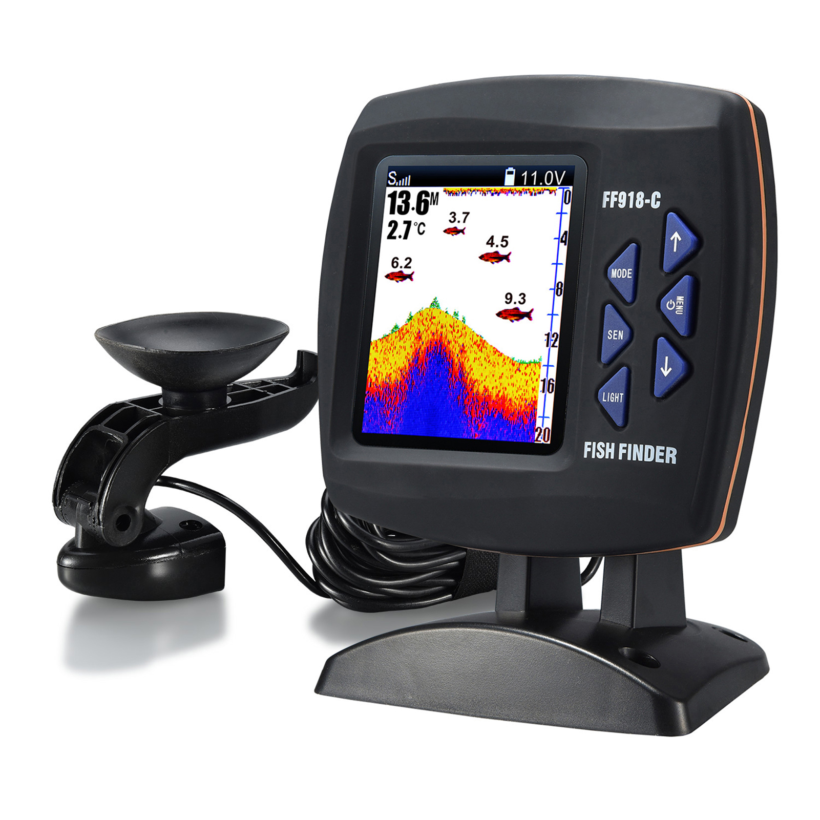 Portable Fish Finder Wireless  - Fishing Boat Depth Finder 리뷰 및 가격