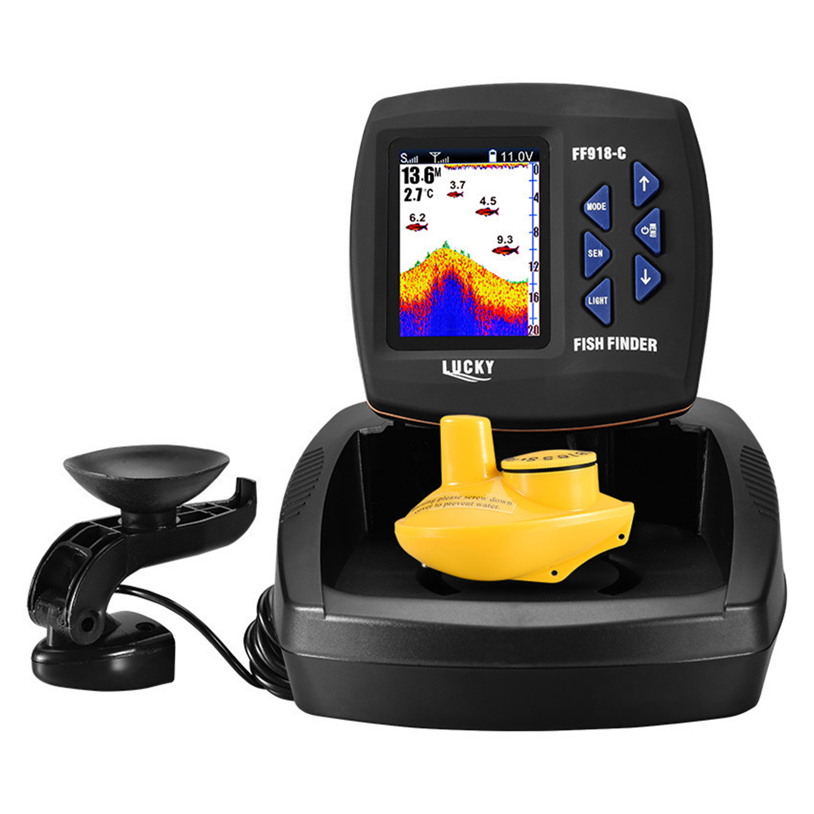 Portable Fish Finder Wireless  - Fishing Boat Depth Finder 리뷰 및 가격