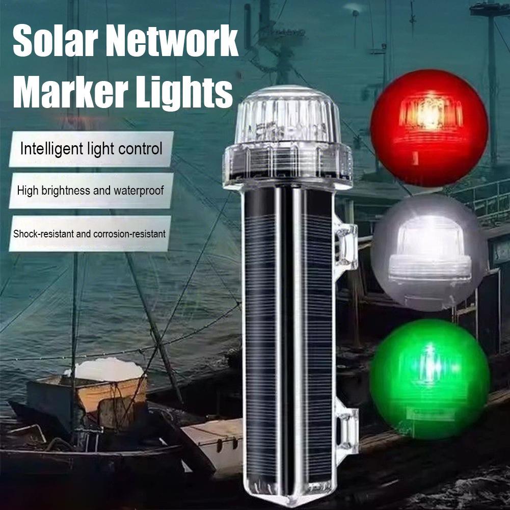 Solar Ocean Signal Light Navig - Fishing Boat Navigation Light 리뷰 및 가격