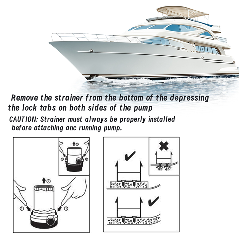 2000GPH Marine Water Bilge Pum - Fishing Boat Bilge Pump 리뷰 및 가격
