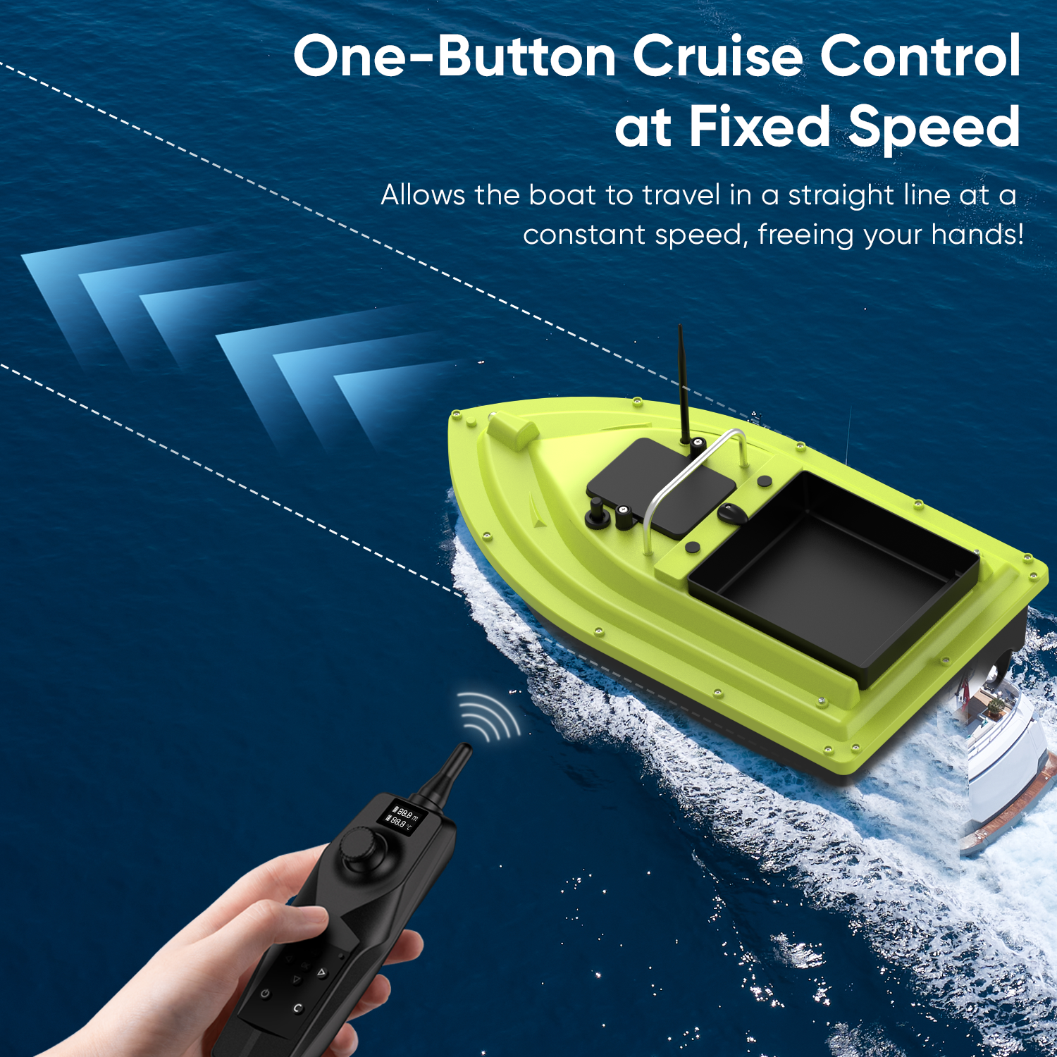 D36 RC Fishing Bait Boat with  - Fishing Boat Trailer 리뷰 및 가격