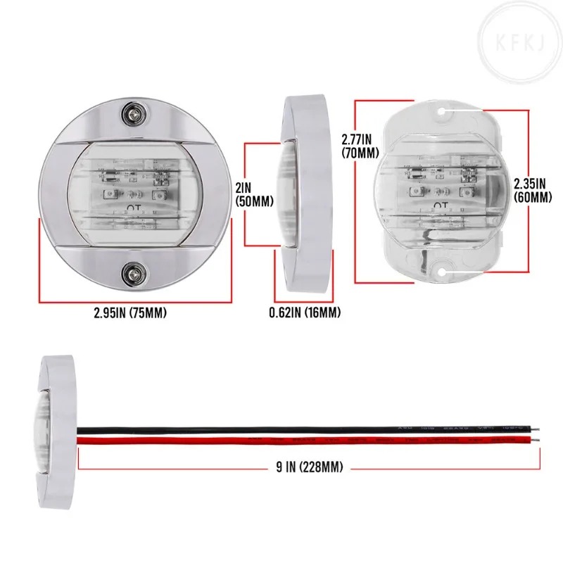 For Yacht Fishing Vessel 12V/2 - Fishing Boat Navigation Light 리뷰 및 가격